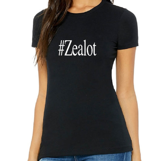#ZEALOT Women's Slim Fit T-Shirt (Neutral Colors)