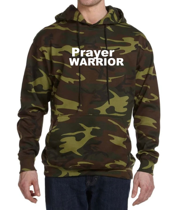 PRAYER WARRIOR Hoodie (Neutral Colors)