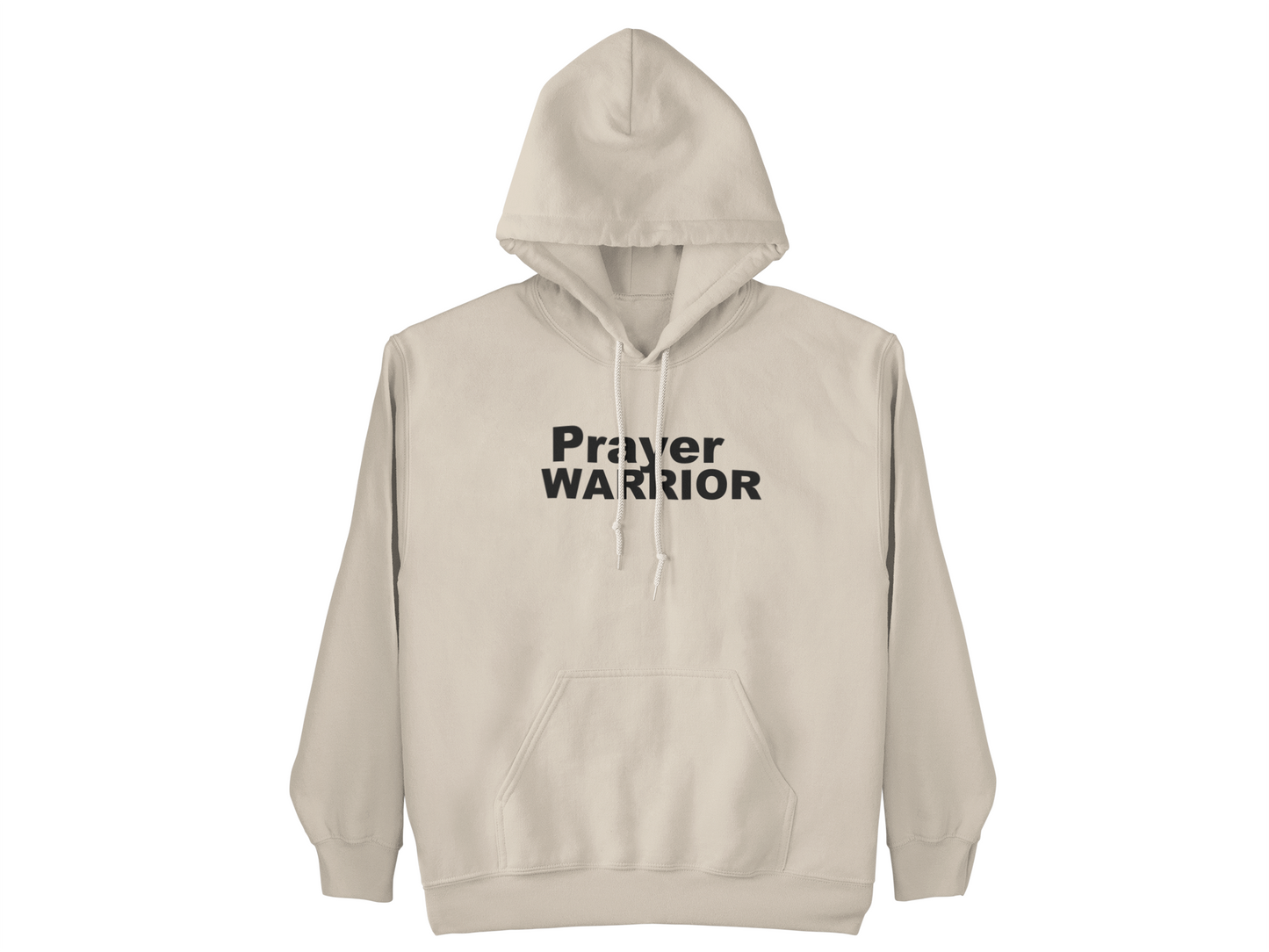 PRAYER WARRIOR Hoodie (Neutral Colors)