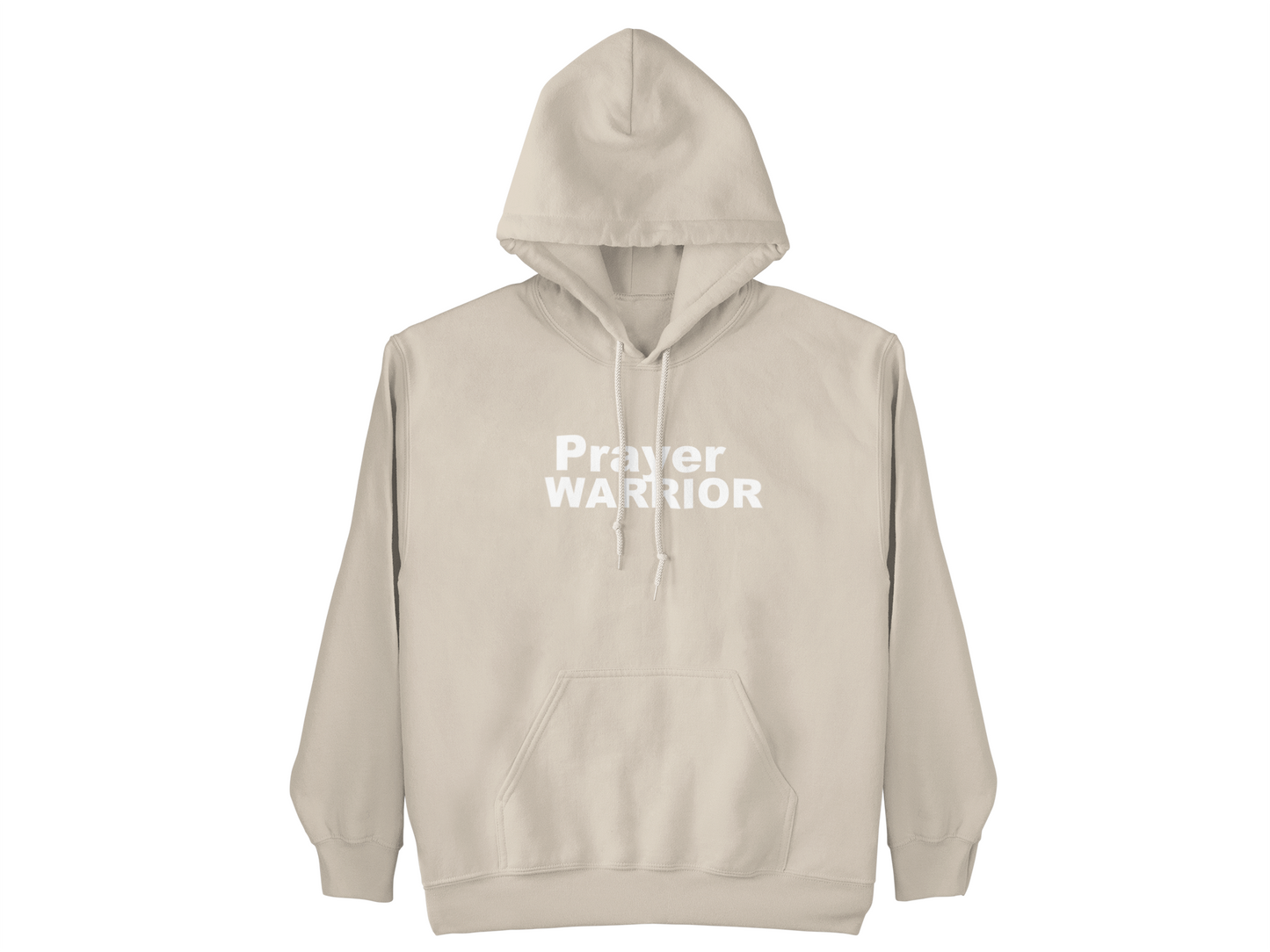 PRAYER WARRIOR Hoodie (Neutral Colors)