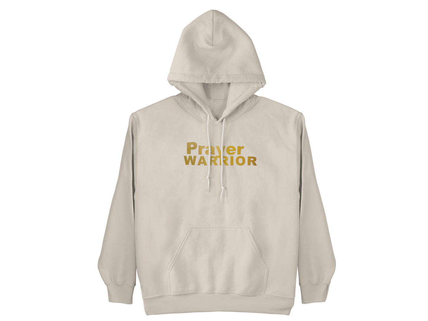 PRAYER WARRIOR Hoodie (Neutral Colors)