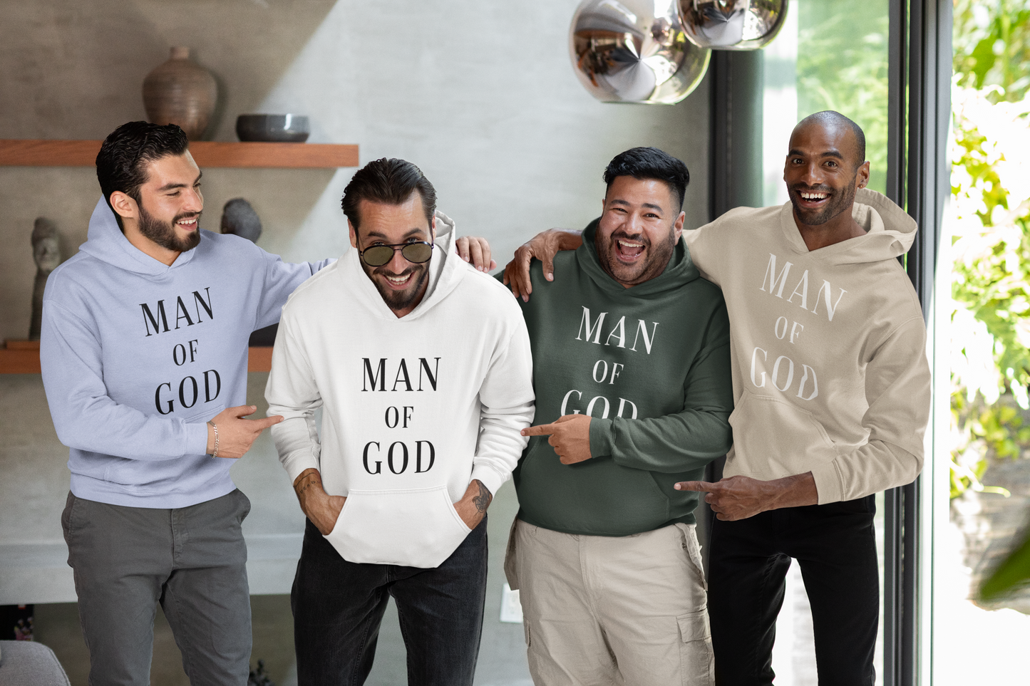 MAN OF GOD Hoodie (Assorted Colors)