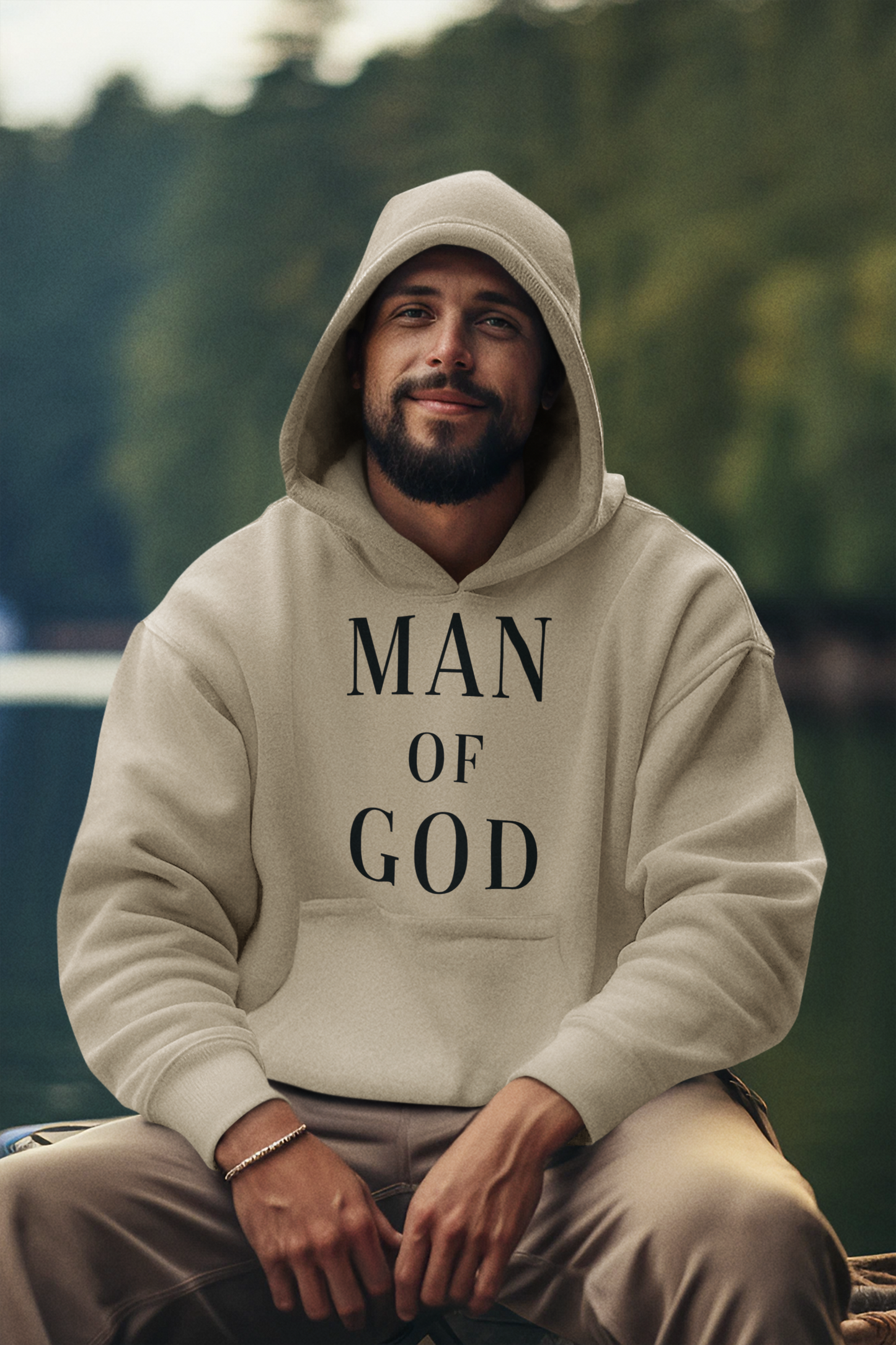 MAN OF GOD Hoodie (Assorted Colors)